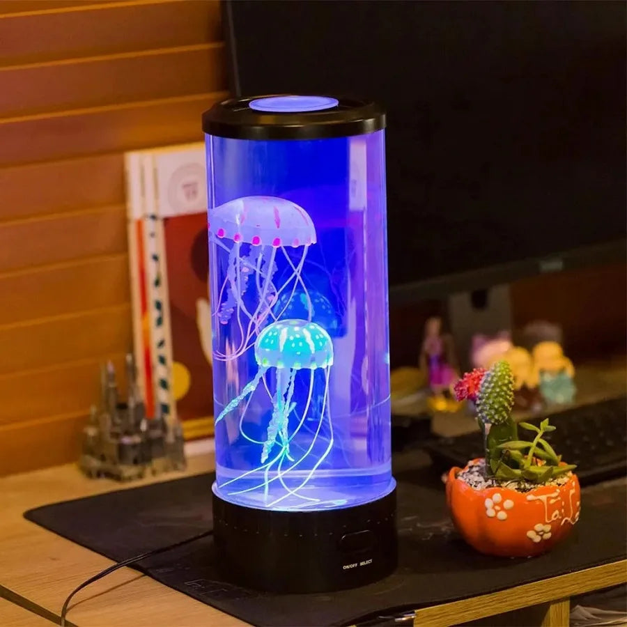 Lampe de chevet enfant méduse