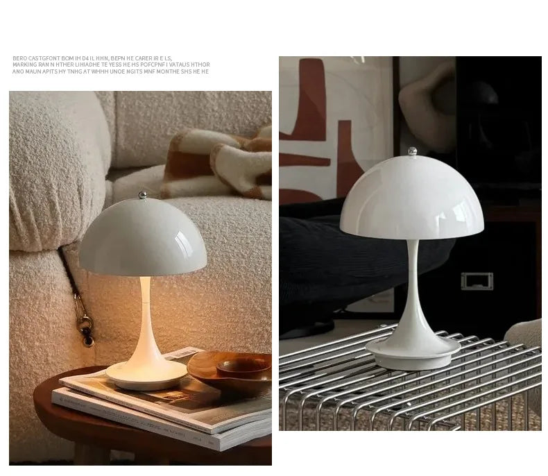Lampe de chevet Panthella design danois