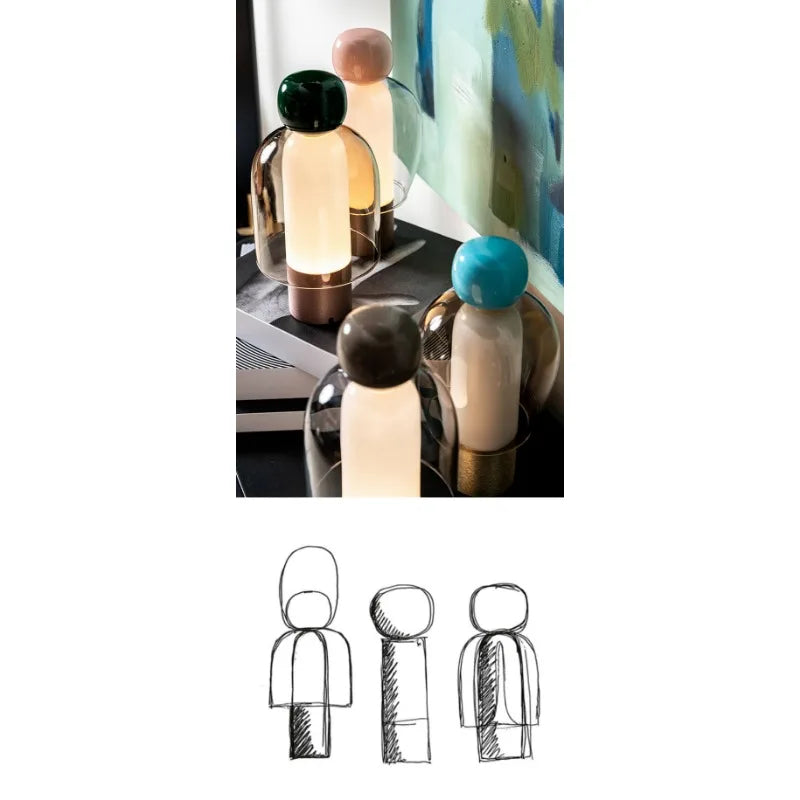 Lampe de Chevet Design Minimaliste