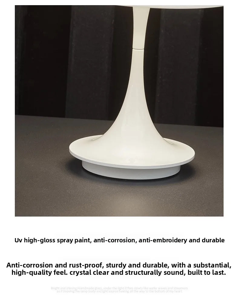 Lampe de chevet Panthella design danois
