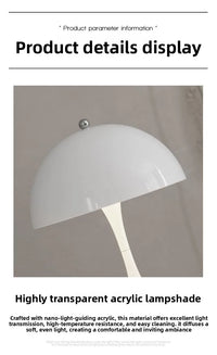 Lampe de chevet Panthella design danois