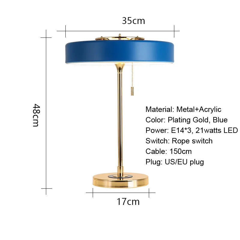 Lampe de Chevet Design Italien Vintage