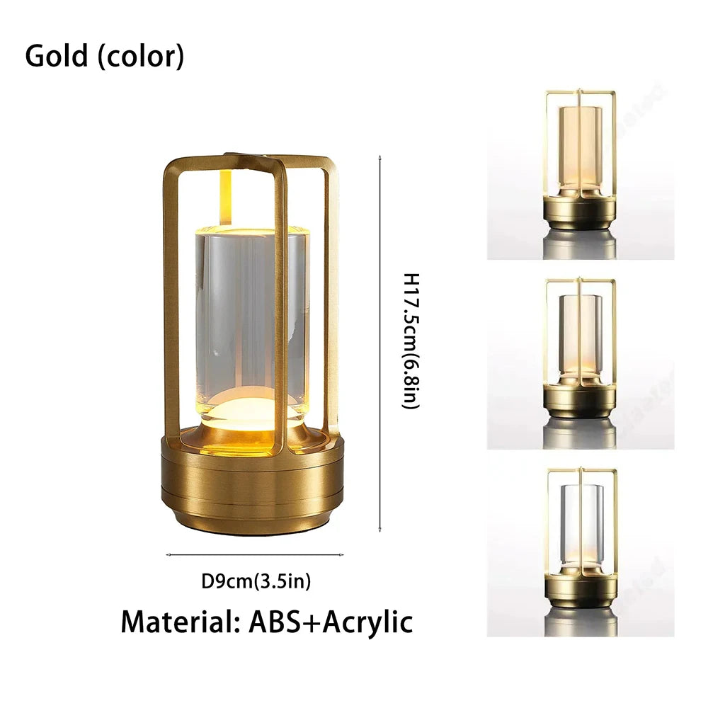 Lampe de chevet industrielle noir