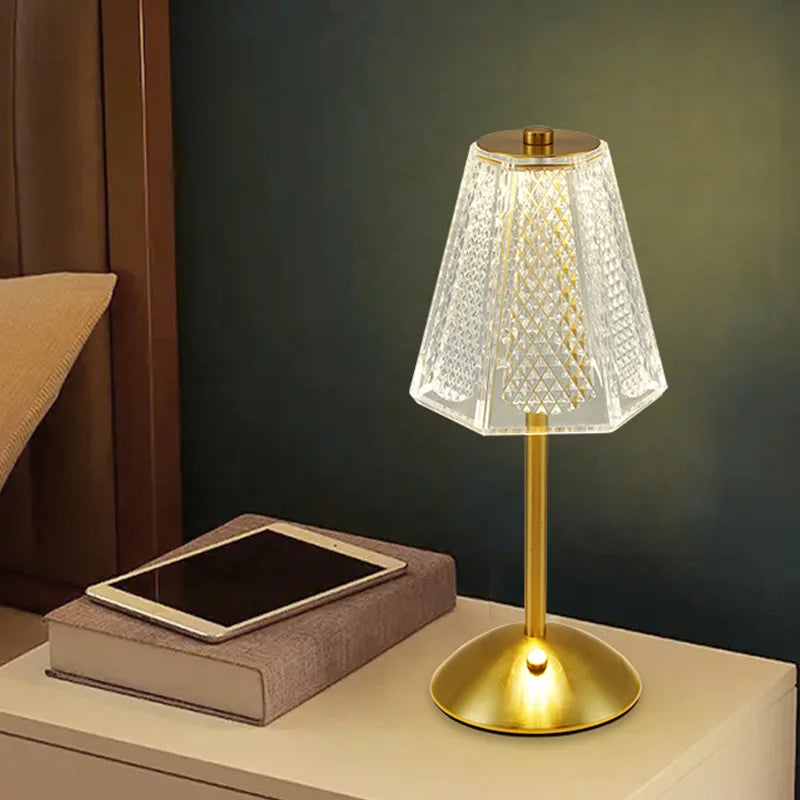 Lampe de chevet Cristal et Diamant