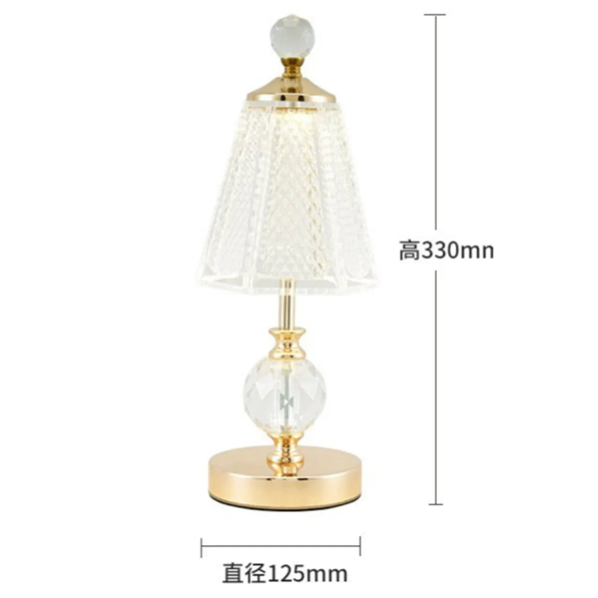 Lampe de chevet Cristal et Diamant
