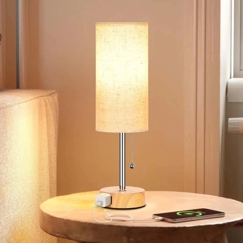 Lampe de chevet chargeur