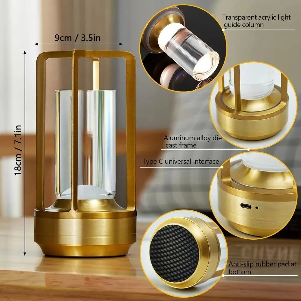 Lampe de chevet industrielle noir