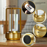 Lampe de chevet industrielle noir