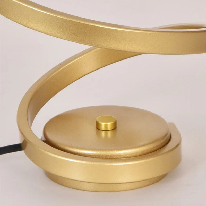 Lampe de chevet vintage en verre strié