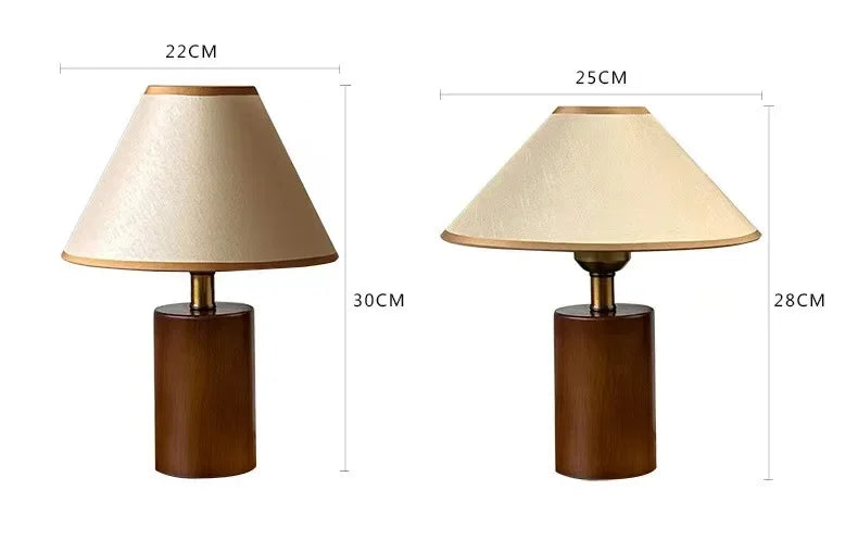 Lampe de chevet Scandinave en Bois