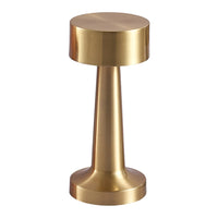 Petite Lampe de Chevet LED Métal Brossé