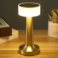 Lampe de Chevet Métal Brossé  Dorée
