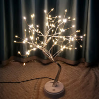 Lampe de chevet LED bonsaï lumineux