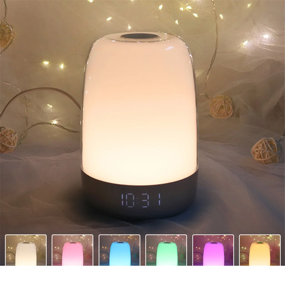 Lampe de chevet Réveil multi couleur