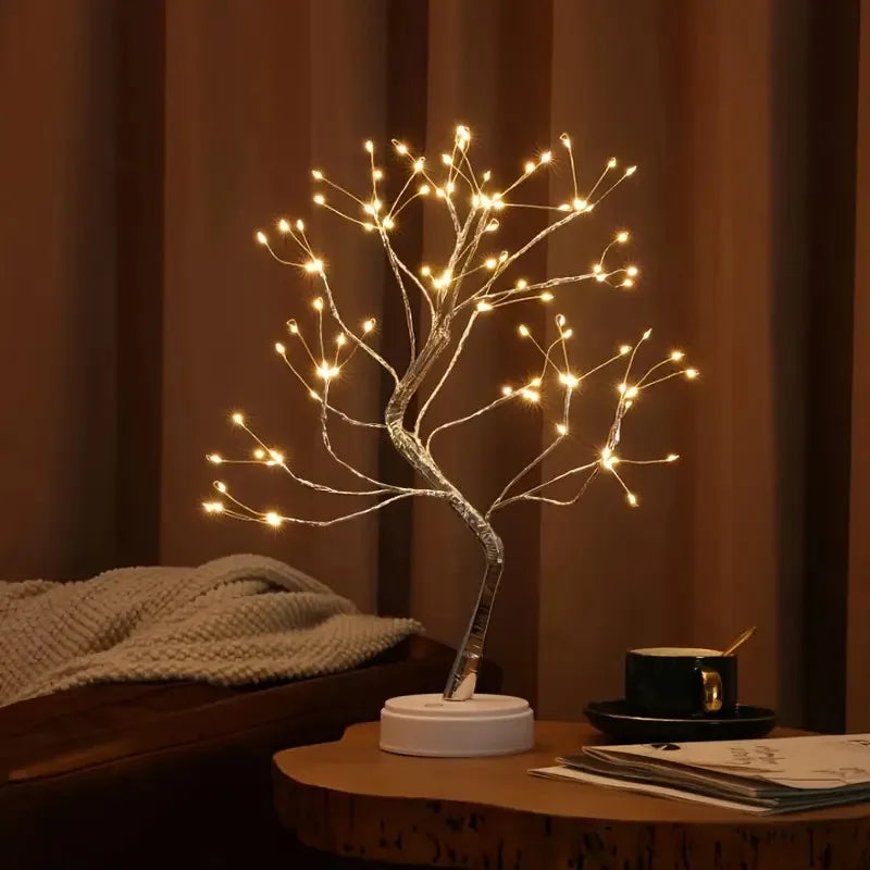 Lampe de chevet LED bonsaï lumineux
