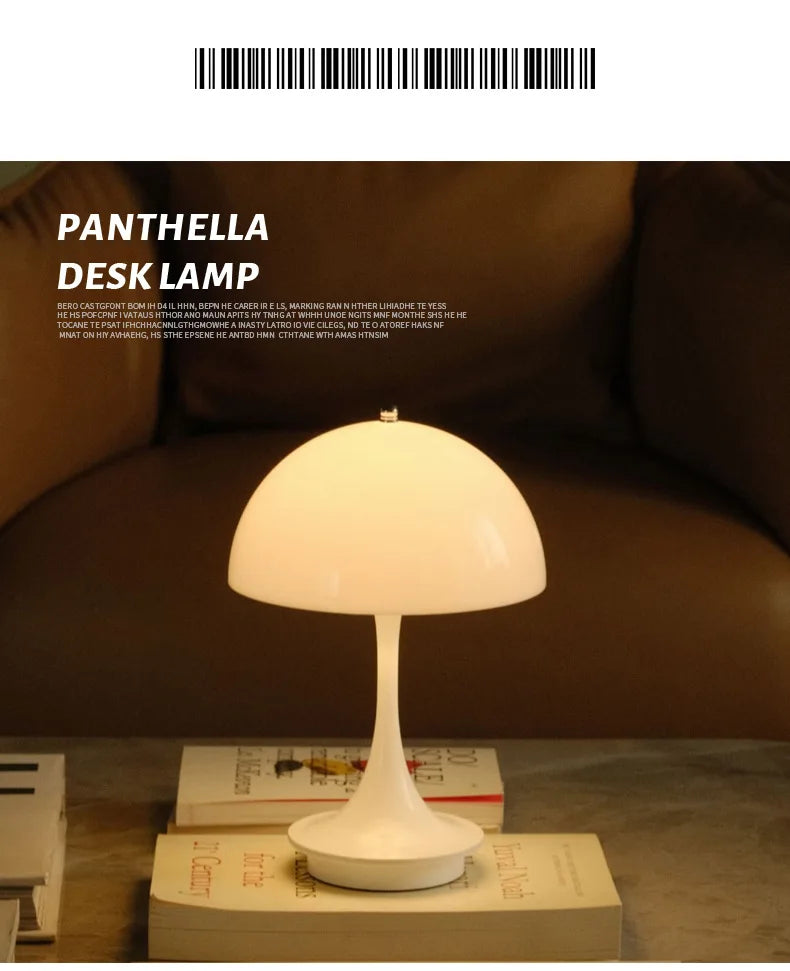 Lampe de chevet Panthella design danois