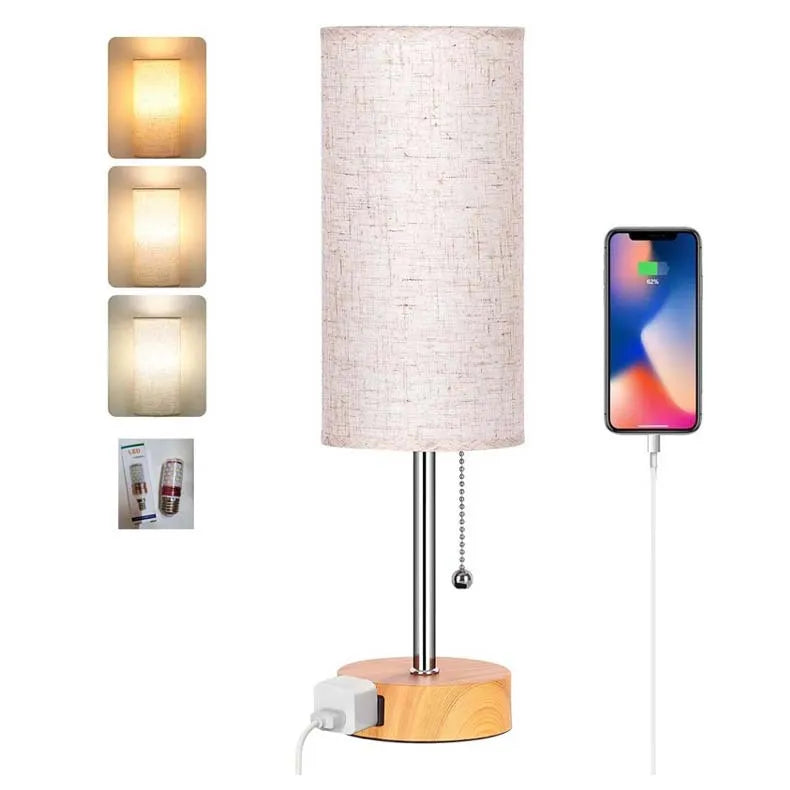 Lampe de chevet chargeur