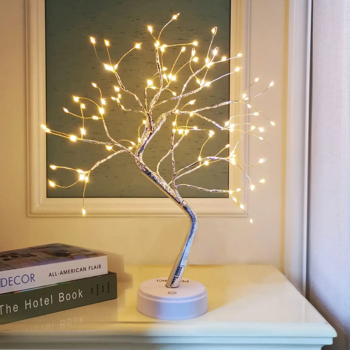 Lampe de chevet LED bonsaï lumineux