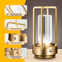 Lampe de chevet industrielle noir