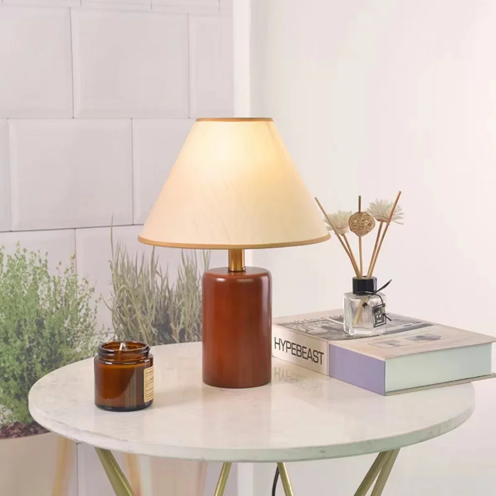Lampe de chevet Scandinave en Bois