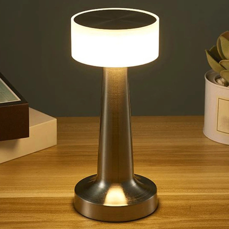 Lampe de Chevet Métal Brossé  Dorée