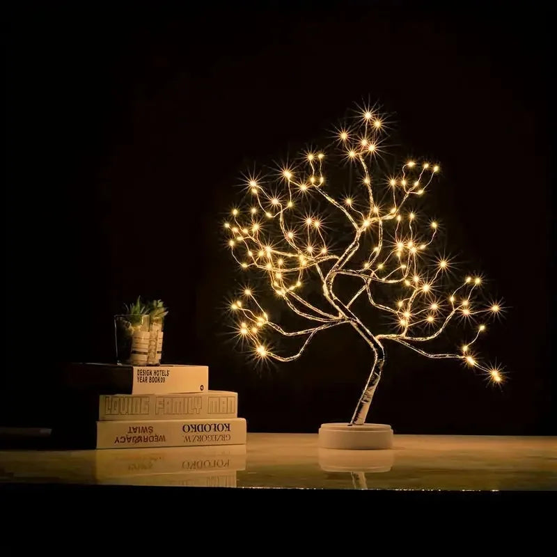 Lampe de chevet LED bonsaï lumineux