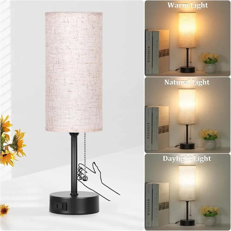 Lampe de chevet chargeur