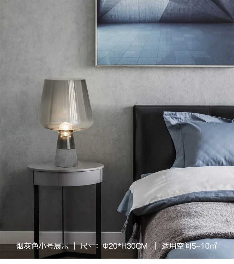 Lampe de chevet Verre minimaliste moderne