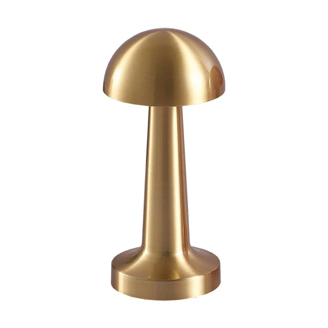 Petite Lampe de Chevet LED Métal Brossé