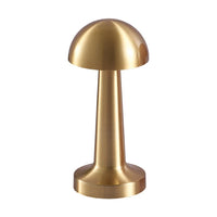 Petite Lampe de Chevet LED Métal Brossé