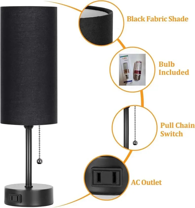 Lampe de chevet chargeur