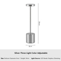 Lampe de Chevet Sans Fil Rechargeable