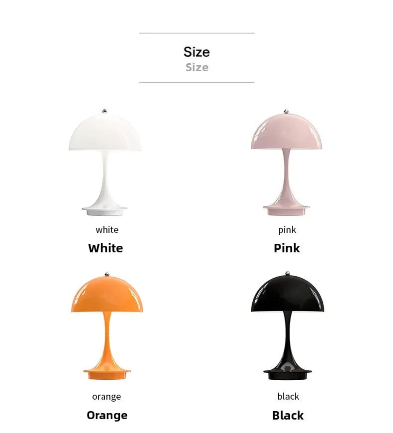 Lampe de chevet Panthella design danois