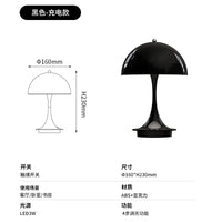 Lampe de chevet Panthella design danois