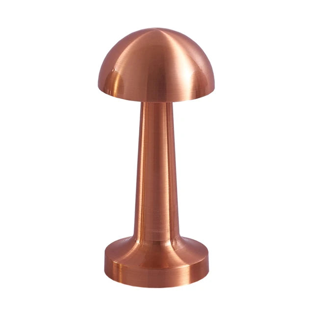Petite Lampe de Chevet LED Métal Brossé