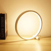 Lampe de chevet LED anneau tactile