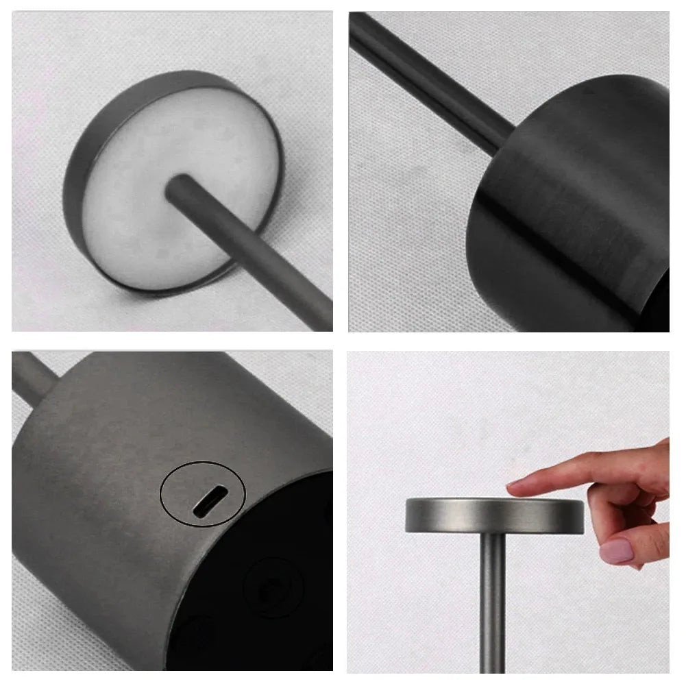Lampe de Chevet Sans Fil Rechargeable