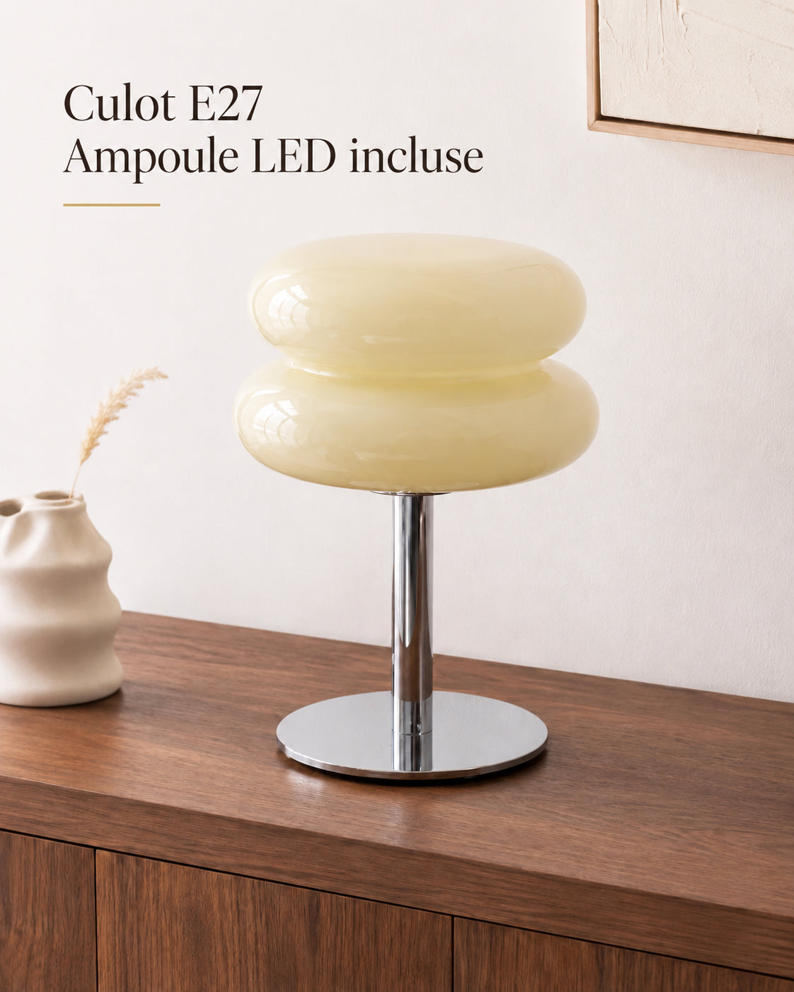 Lampe Citra avec culot E27 et ampoule LED incluse