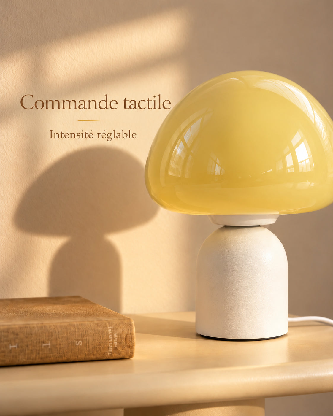 Lampe gdansk — Commande tactile, Intensité réglable