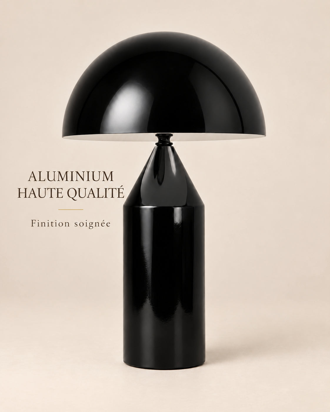 Lampe Morel en aluminium haute qualité avec finition soignée