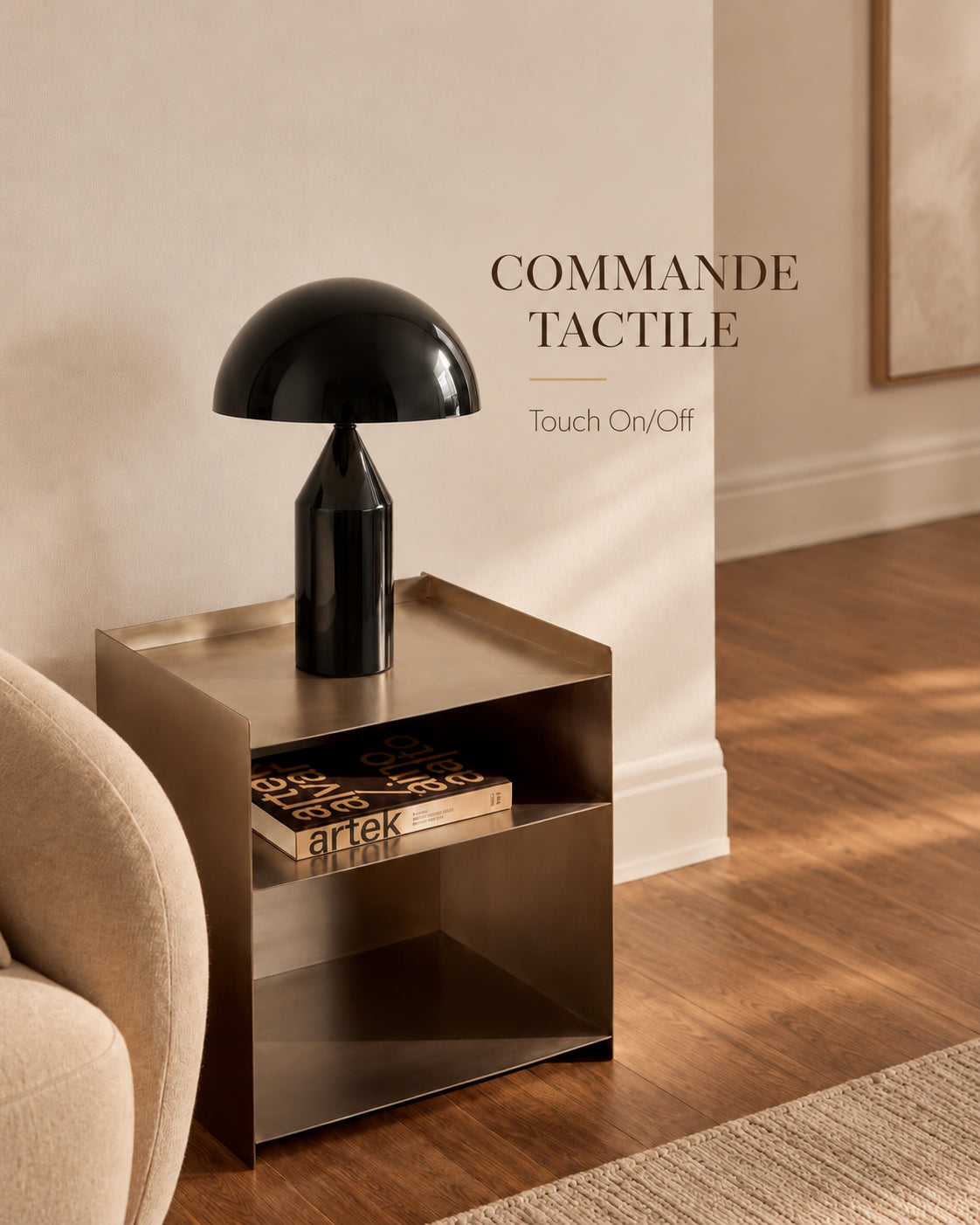 Lampe Morel avec commande tactile Touch On Off