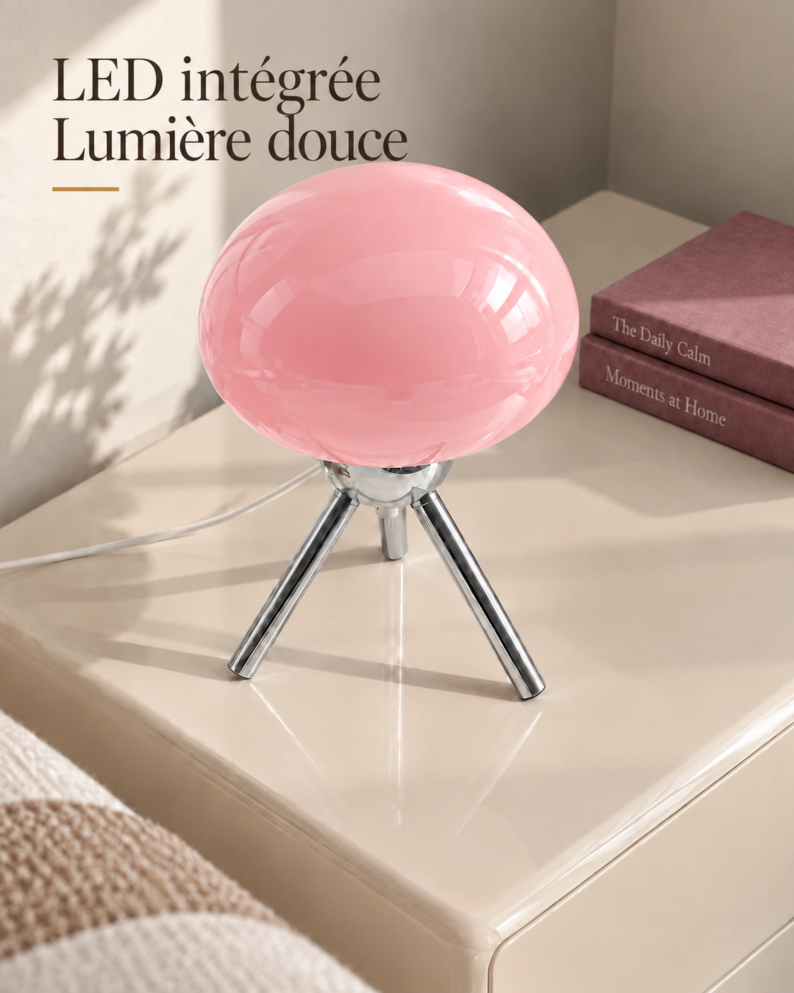 Lampe Petalo LED avec lumière douce