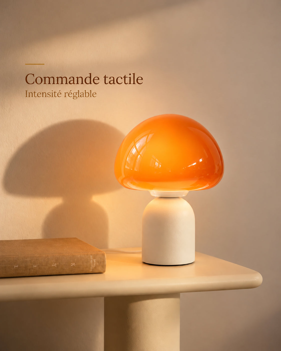 Lampe riga — Commande tactile, Intensité réglable