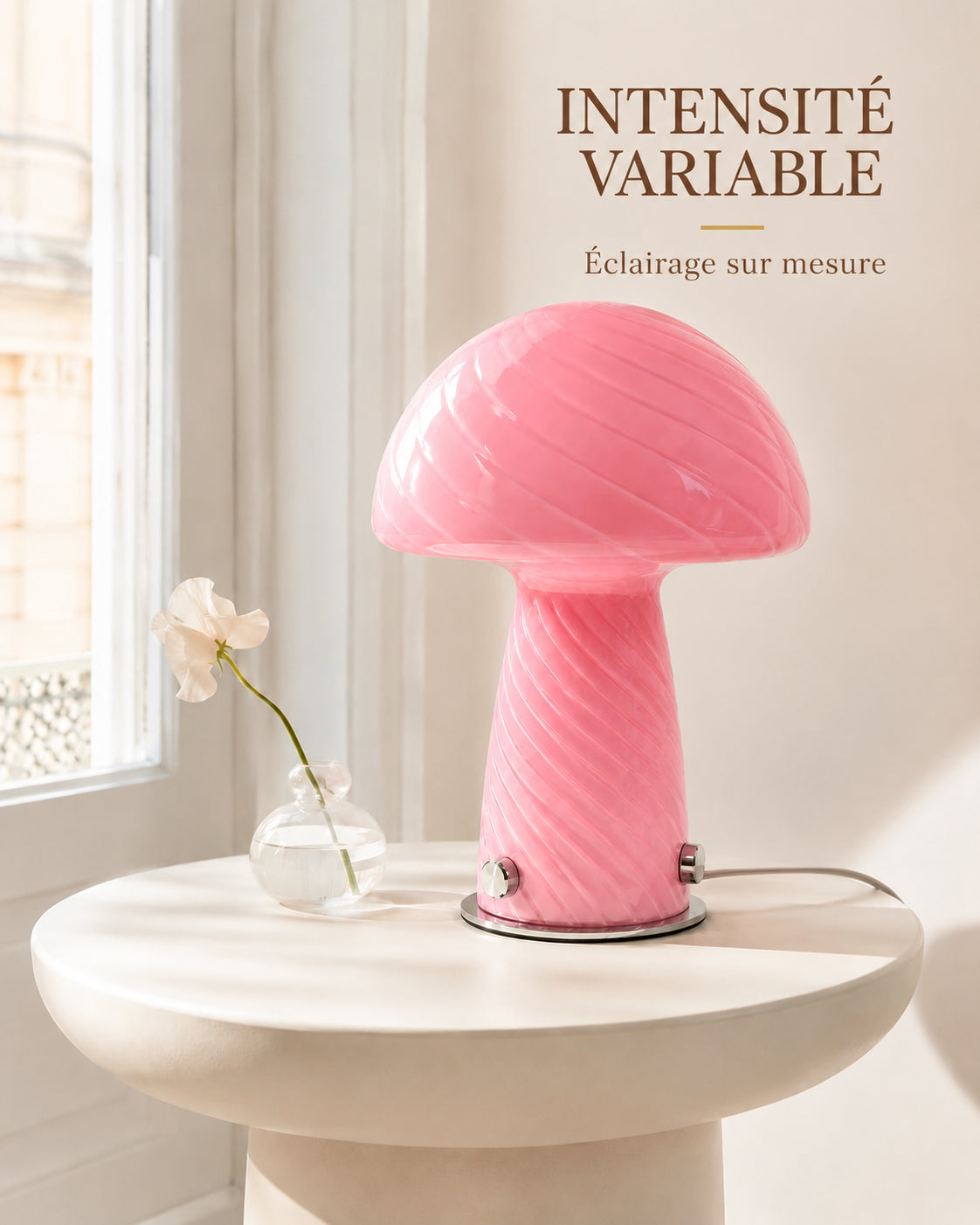 Lampe Rosette à intensité variable