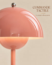 Lampe Spora rose — commande ou matières