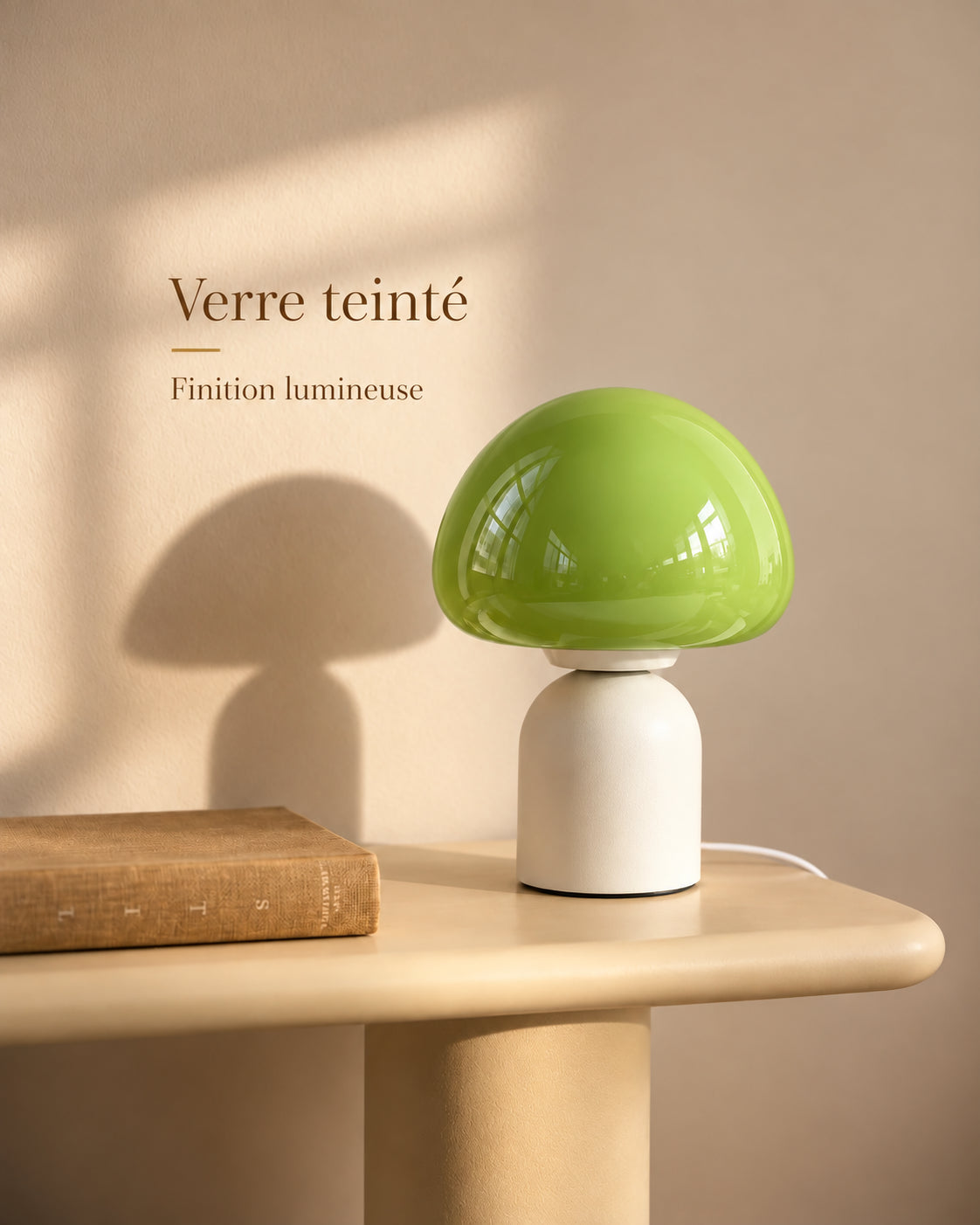 Lampe tallinn — Verre teinté, Finition lumineuse