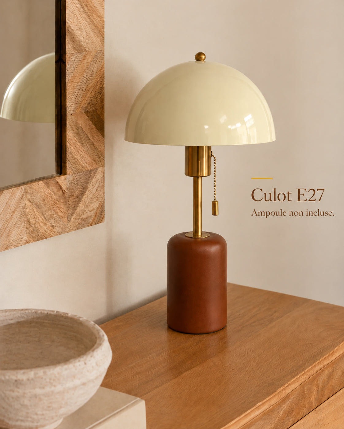 Lampe varese — Culot E27 Ampoule non incluse